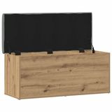 vidaXL Opbergbank Artisan Eikenhout 102x42x45 cm