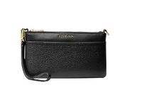 Michael Kors Jet Set portemonnee middelgroot van gehamerd leer