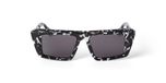 Off-white Oeri13k Hartford Lunettes de soleil unisexe noir carrées gris