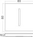 BES LED Brinton Stairflex 3 Inbouw Trapverlichting Vierkant Zilver 2W 200lm Natuurlijk Wit 4000K
