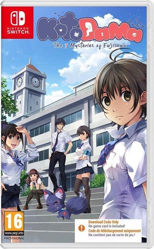 Kotodama The 7 Mysteries of Fujisawa - Nintendo Switch - Code in a Box