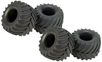 Tamiya Monster banden, modelbouw accessoires, 2 stuks
