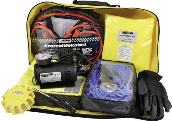 Brüder Mannesmann Pechtas autoveiligheidsset 9-delig Mannesmann 01782