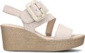 Gabor 771 Sandalen - Met Sleehak - Dames - Beige - Maat 38,5
