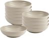 Plasticforte Soepkommen - 10 stuks - Taupe - 19 cm