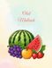 Obst Malbuch für Erwachsene – Einzelne Früchte zum Ausmalen: Äpfel, Birnen, Erdbeeren, Orangen & mehr – Entspannen und kreativ werden