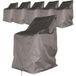 Quick Star housse de protection pour meubles de jardin 6 pièces housse pour chaise haute et chaise empilable