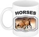Bellatio Decorations Shoppartners Bv Dieren liefhebber bruin paard mok 300 ml