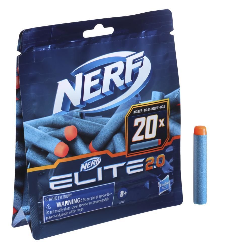 Nerf Elite 2.0 Darts (20 st) | Refill | Blue, Orange | 8+ Years