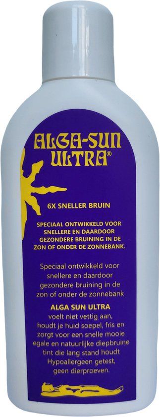 AlgaSun Ultra Zonnebrand - 150 ml - Met Bronzer - Lotion