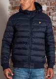Lyle & Scott Baffle Jas - Heren - Navy - Maat XL - Regular-fit