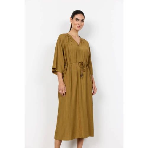 Soyaconcept zomerjurk oker