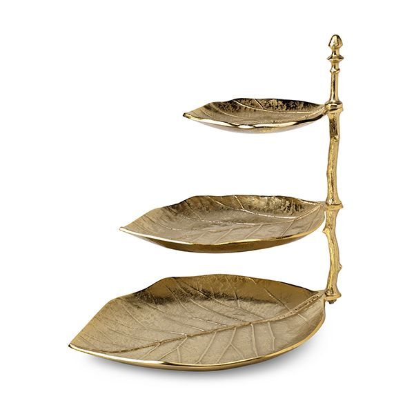 Feelings Etagere Leaf Goud