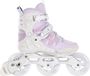 Powerslide Inline Skates Phuzion Argon 110 Soupleboot 83a Blanc/rose Mt 41