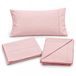 Italbaby 030.1010-1 lakens voor kinderwagen, 3-delig, roze