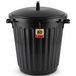 BigDean poubelle, 80 litres, diamètre 55 cm, avec couvercle refermable