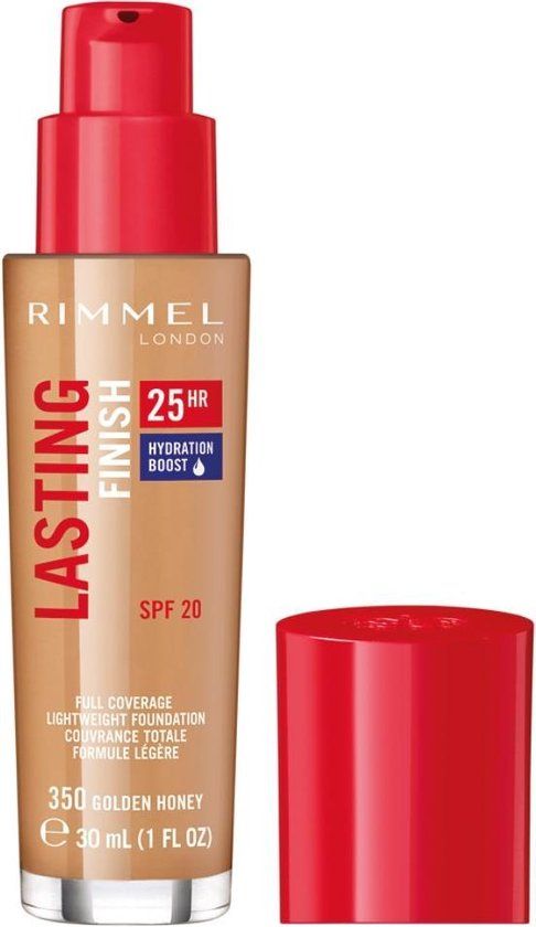 Rimmel London Lasting Finish Foundation - 350 Golden Honey | 30ml