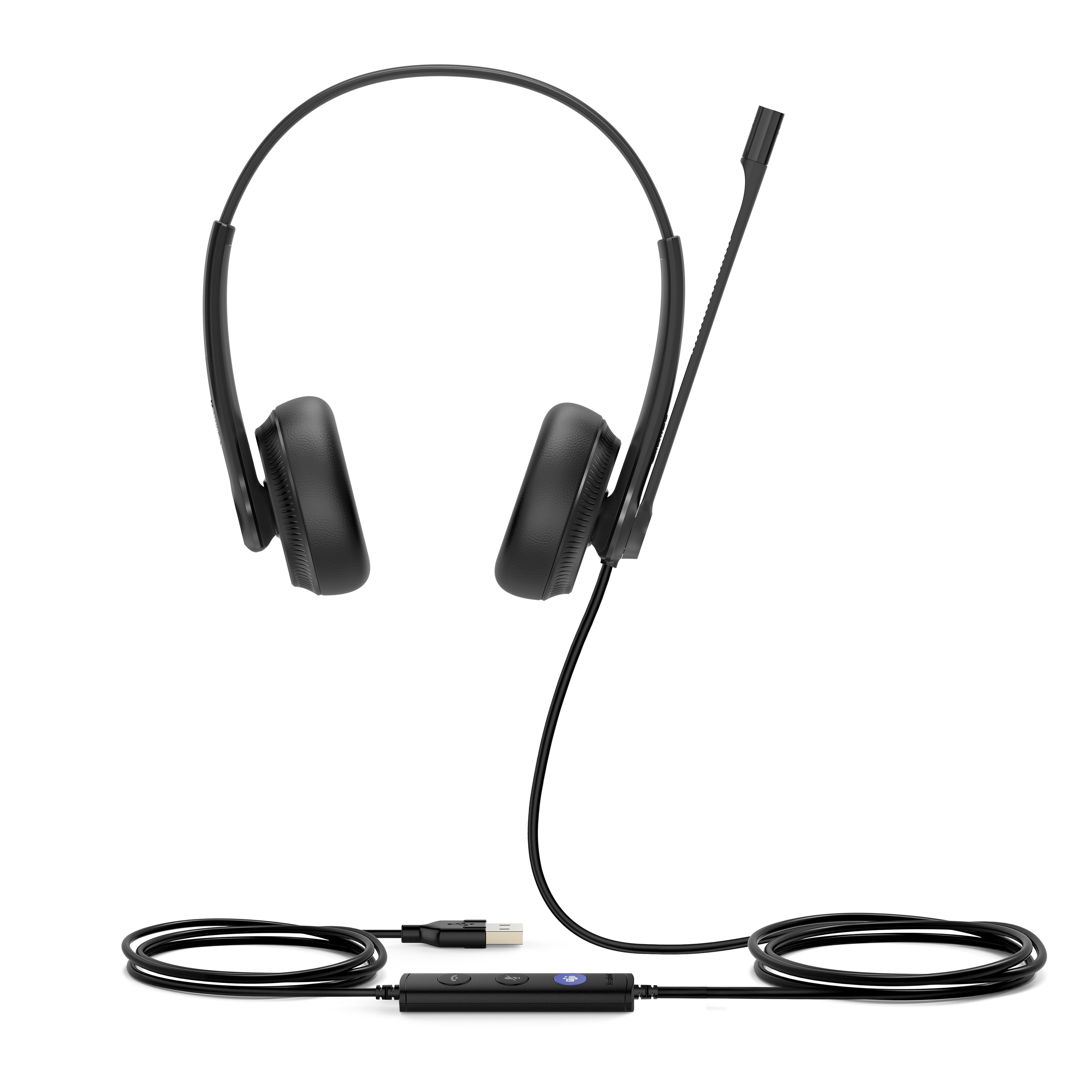 Yealink UH34 Dual Teams Headset - USB - Black
