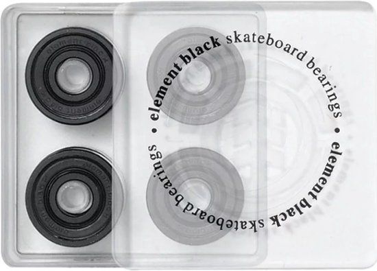 Element Skate Black Bearing 8PK - Skateboard lagers