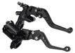 Solidchoice - Jeu de leviers d'embrayage pour moto avec leviers de frein réglables