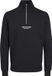 JACK&JONES JORVESTERBRO SWEAT QUARTER ZIP HN NOOS Heren Trui - Maat M