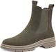 Tamaris Chelsea boots groen 36