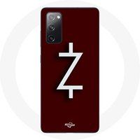 Maniacase Etui voor Samsung Galaxy S20 FE Ozark Seizoen 4 Z Logo Wit Rode Achtergrond