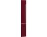 Vicco R-Line Keukenfront – 29.6 x 196 cm meubelfront voor de hoge apothekerskast Rode hoogglans