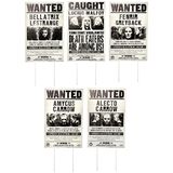 Rubie's 5000091 Harry Potter Wanted poster gazondecoratie, kunststof, zoals afgebeeld