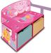 Arditex Banque de jouets 3-en-1 Peppa Pig 60 X 70 Cm Bois Rose