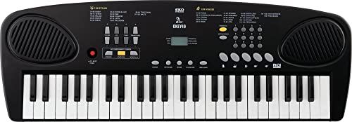EKO Keyboards Okey 49 toetsenbord met 49 toetsen, 4 octaven, zwart