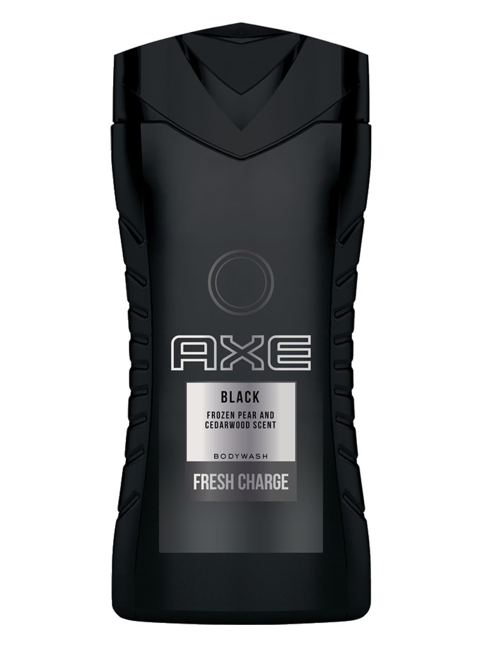 AXE Black Douchegel 250ml - Men's Shower Gel with Bergamot, Cedar, Patchouli