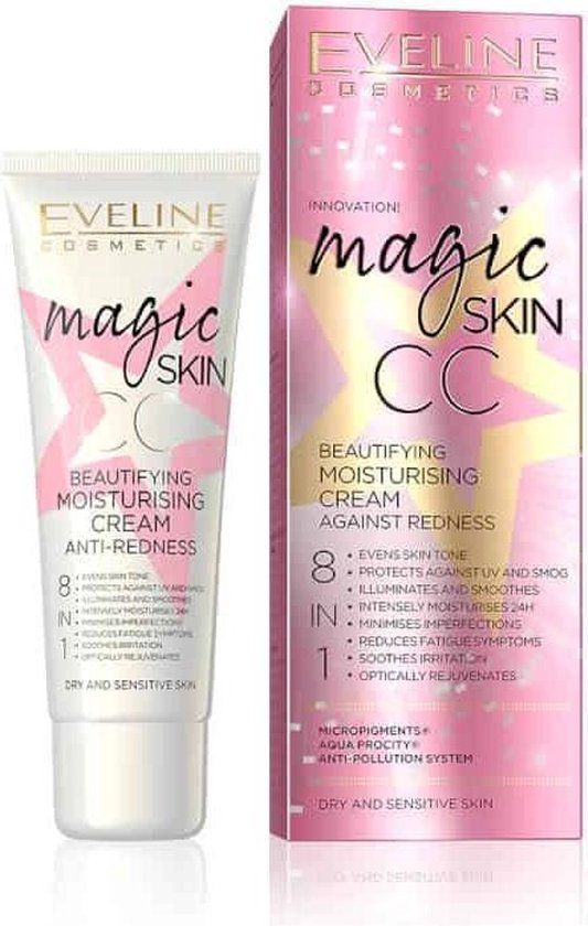 Eveline Cosmetics Magic Skin CC Cream Anti Redness 8in1 - 50ml
