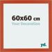 yd. Cadre photo 60x60 cm - MDF - Orange - Mura