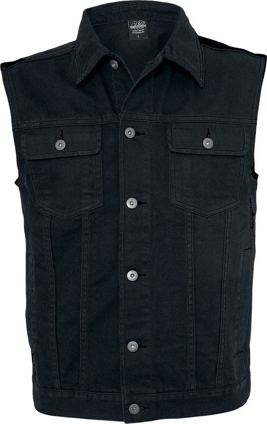 Urban Classics Heren Bodywarmer - Zwart - S