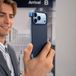 MOFT MOVAS Frame iPhone 18 Pro Hoesje MagSafe Back Cover Ultra Dun Navy