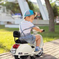 Vespa kinderscooter Crème-wit