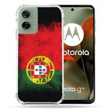 Cokitec Versterkte hoes voor Motorola G55 5G Reizen Portugal Vlag