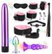 Ensemble de fitness 7 pièces avec accessoires confortables en nylon