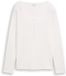 Tom Tailor Slim fit Henley-shirt met lange mouwen - Whisper White - Maat XL