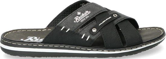 Rieker slipper - Heren - Maat 44 - grijs/Overig