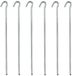 ProPlus Piquets de tente - métal - 30 pièces - 30 cm - camping - paravent - tente