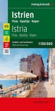 Istria. freytag & berndt Straßenkarte Istrien 1:100.000