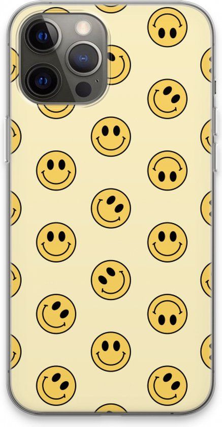 Case Company® - iPhone 13 Pro Max Case - Smiley N°2 - Soft Cover