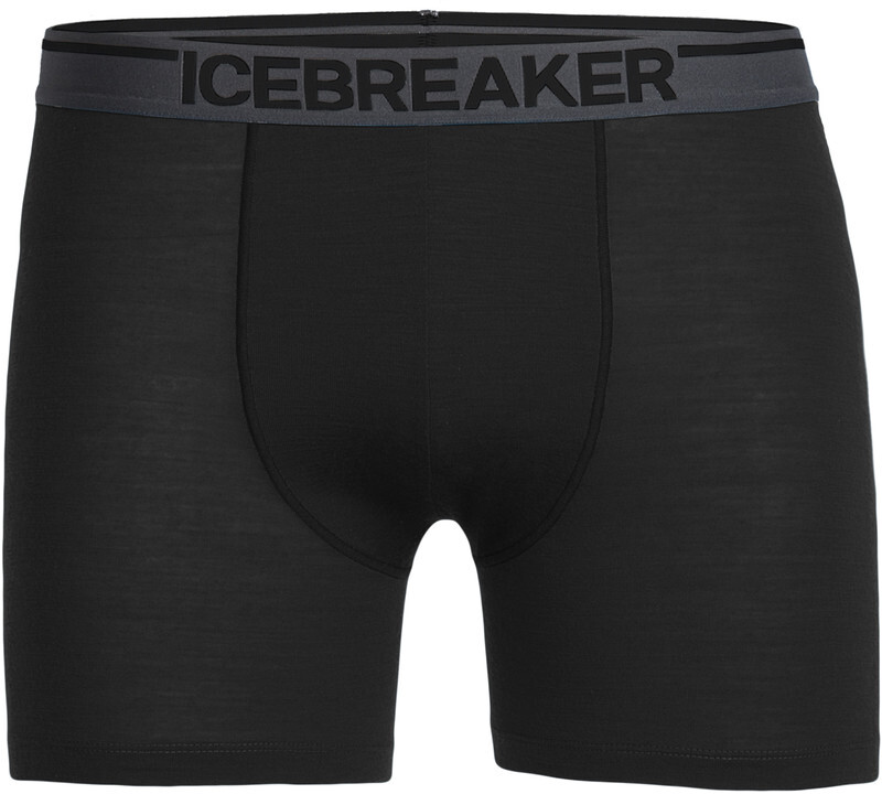 Icebreaker Anatomica Zwemboxers Heren, black