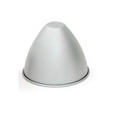 Decora 0062975 Pop Vorm Diameter 185 x 51 x H 148 mm Geanodiseerd Aluminium