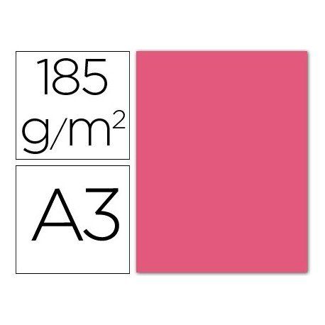 Canson Iris Vivaldi A3 185 gsm glad kleurenpapier - Fuchsia (50 vellen)