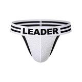 Merkloos / Sans marque LEADER Loaded Thong White - MAAT S