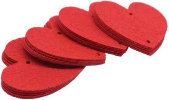 Go Go Gadget Hartjes Slinger - Rood - Bruiloft - Vilt