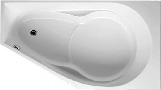 Riho Yukon Hoekbad - 160x90cm - Links - Wit